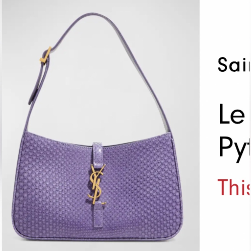 YSL Python Le 5 à 7 Handbag *SALE TODAY*